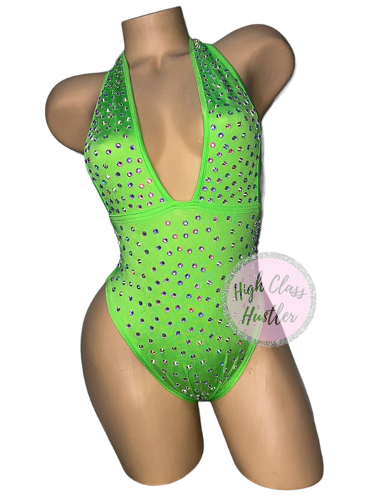 Lime Green One Piece