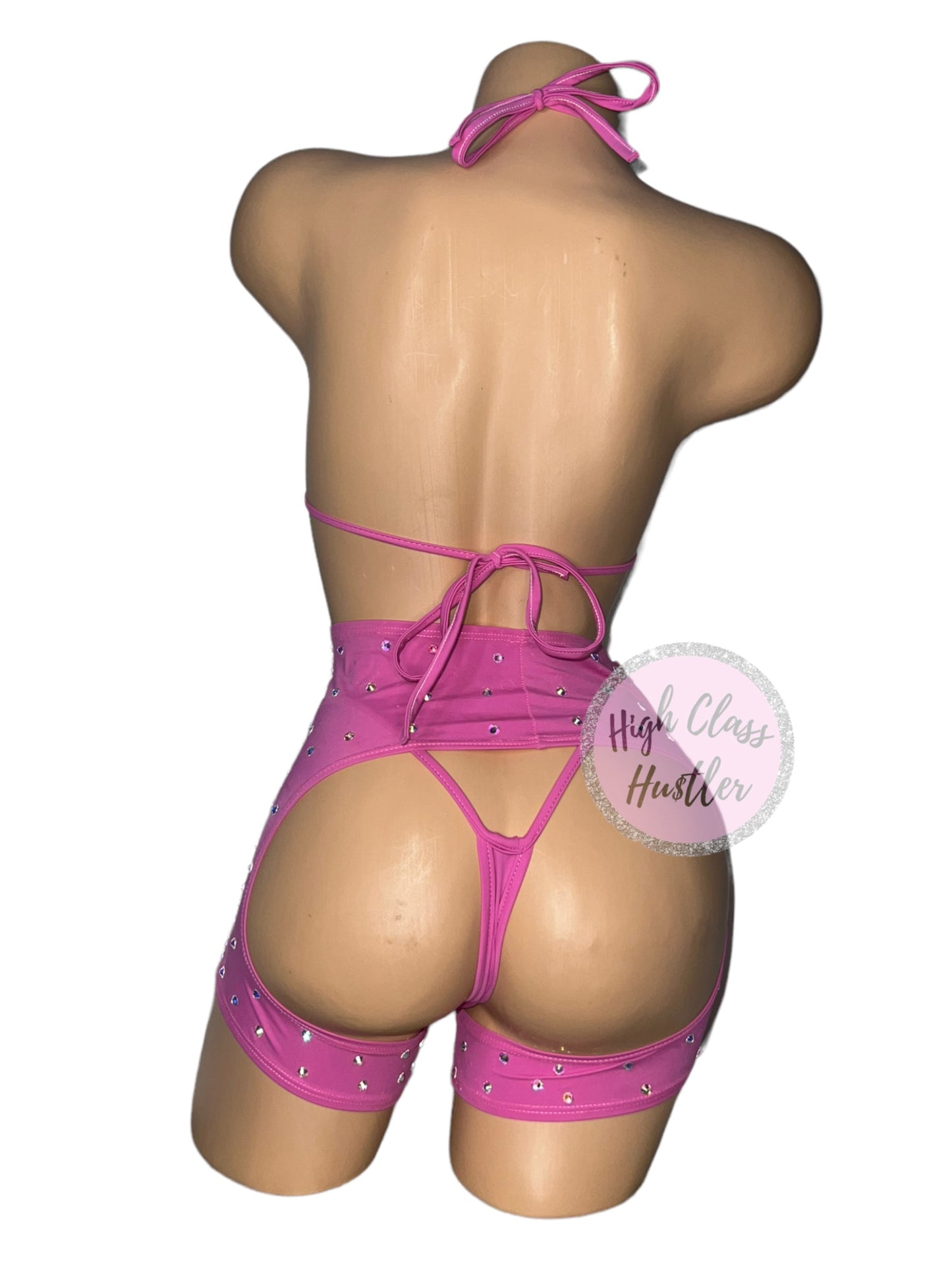 Pink Chaps Set